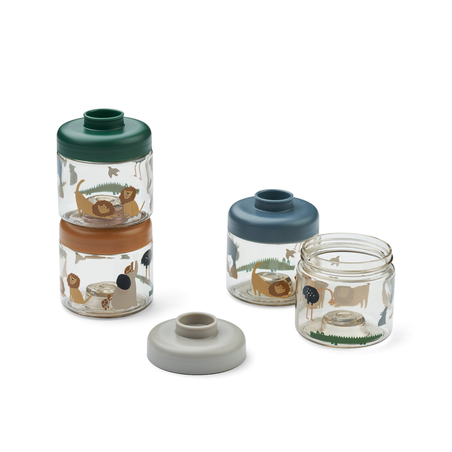 Dominique baby food boxes 4-pack-Accessories-Liewood-Aandahls