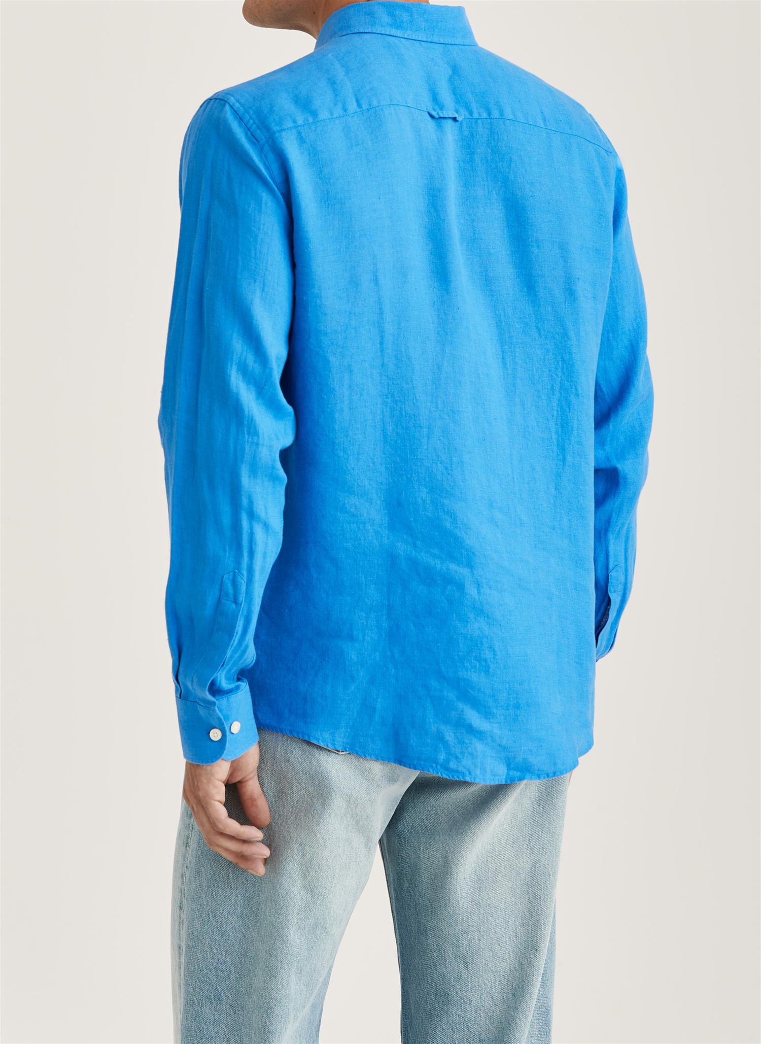 Douglas Linen Shirt Classic Fit-Skjorter-Morris-Aandahls