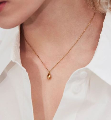 Drop Mini Necklace-Tilbehør-Edblad-Aandahls