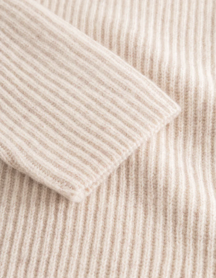 Eddie Wool Rib Rollneck Knit-Strikk-Les Deux-Aandahls