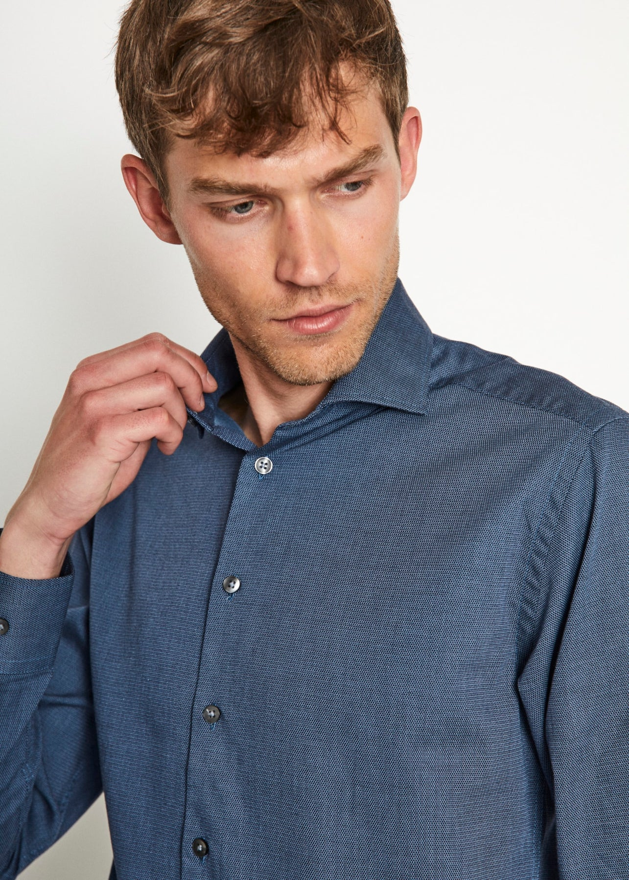 Edvald Slim Fit-Skjorter-Bruun & Stengade-Aandahls