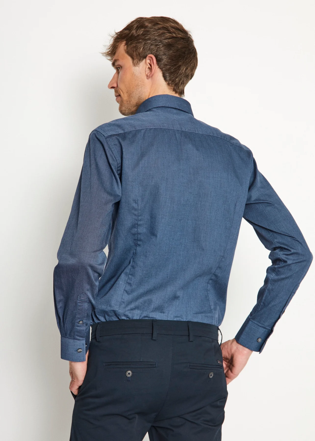 Edvald Slim Fit-Skjorter-Bruun & Stengade-Aandahls