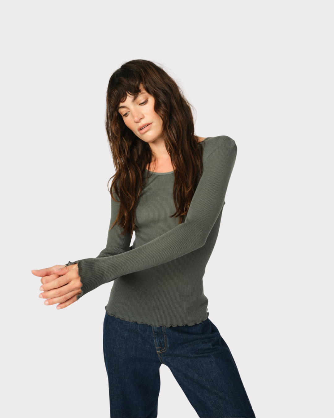 Elaine seamless O-LS tee-Topper-Mos Mosh-Aandahls