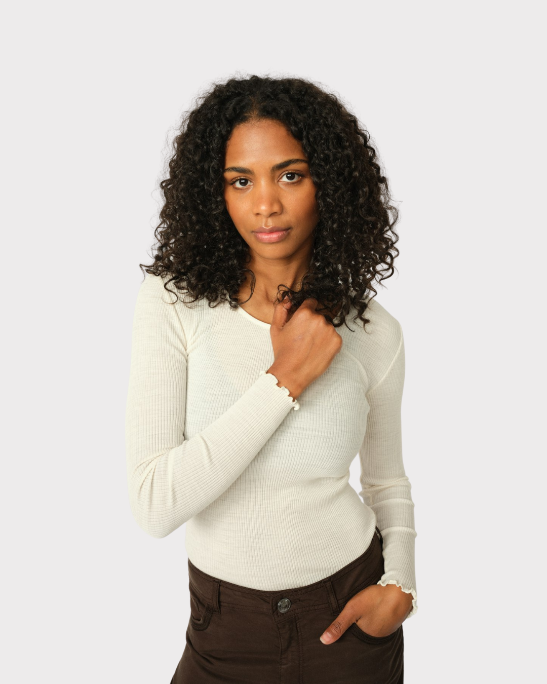 Elaine seamless O-LS tee-Topper-Mos Mosh-Aandahls