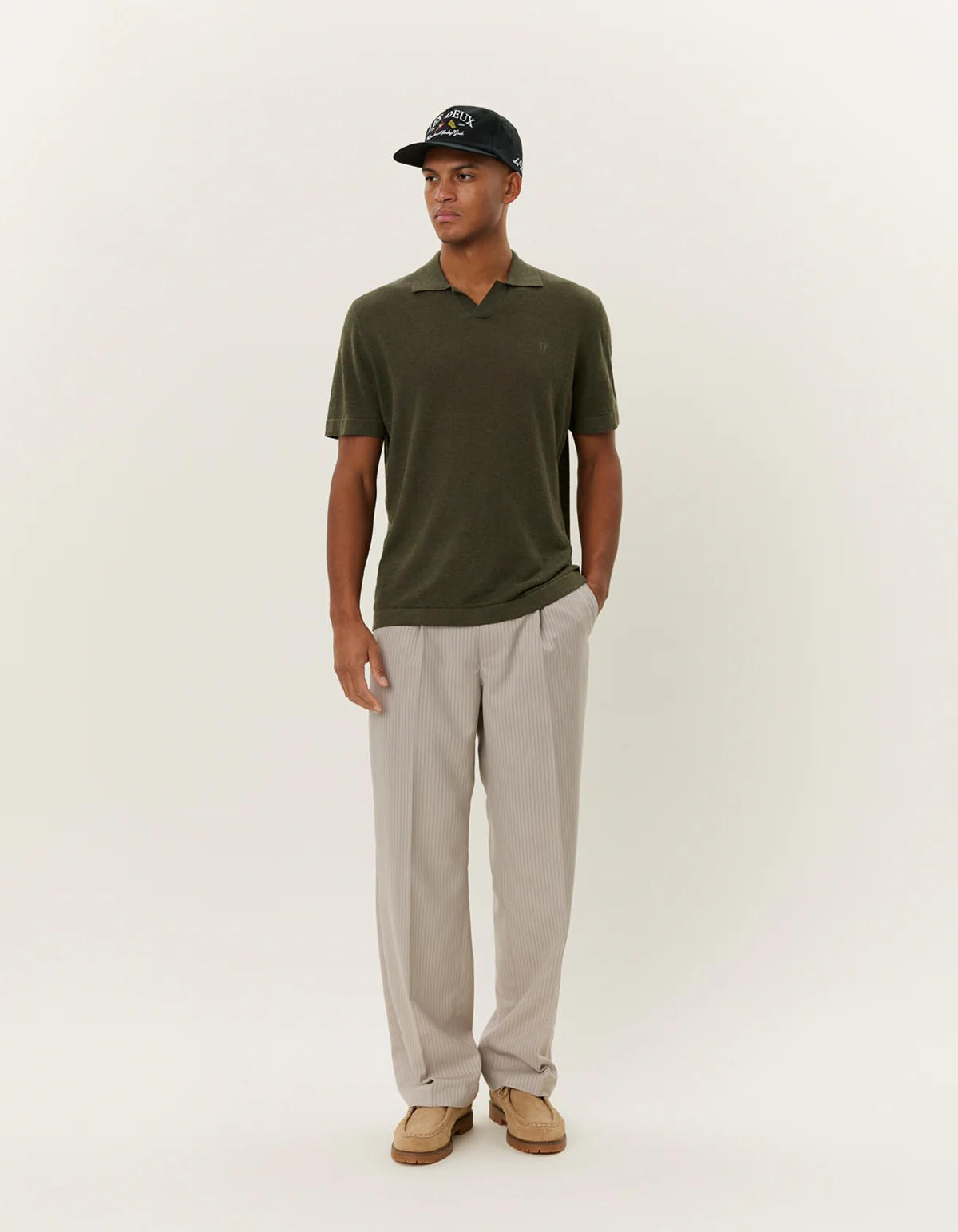 Emmanuel Polo Knit-T-shirt-Les Deux-Aandahls