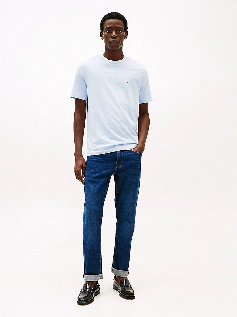 Ess Seasonal Reg. Fit Solid Tee-T-shirt-Tommy Hilfiger-Aandahls