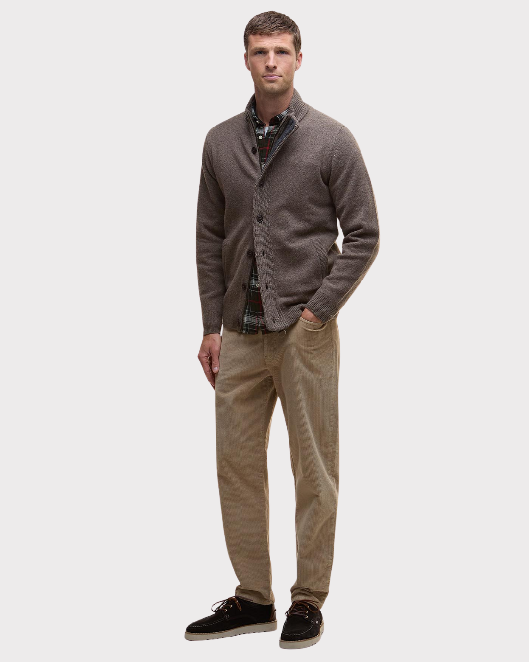 Essentail Patch Zip-Cardigan-Barbour-Aandahls