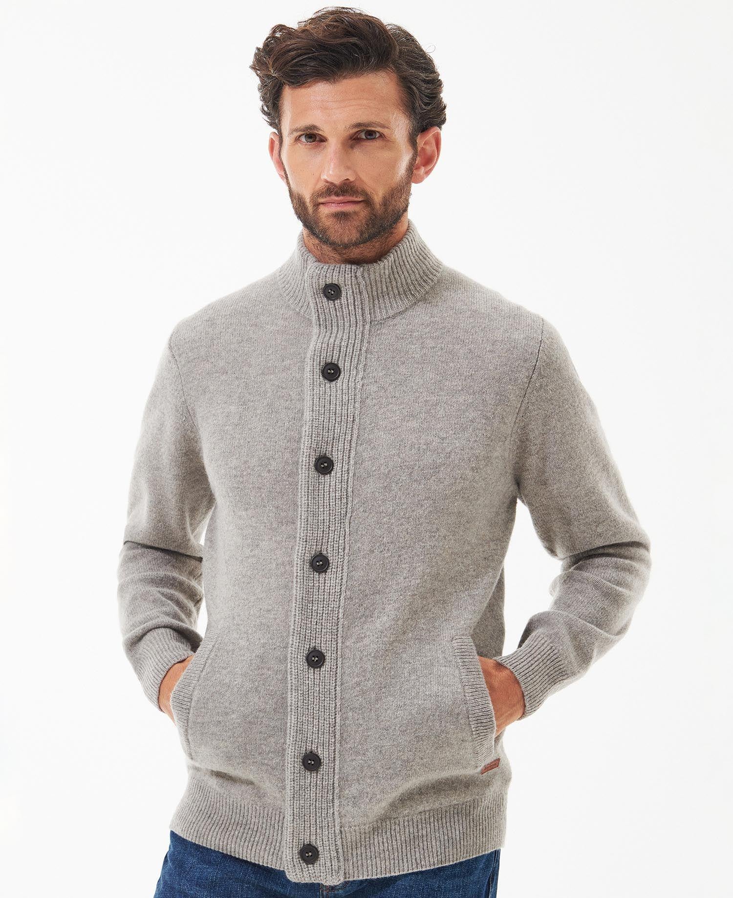 Essential Patch Zip Thru-Cardigan-Barbour-Aandahls