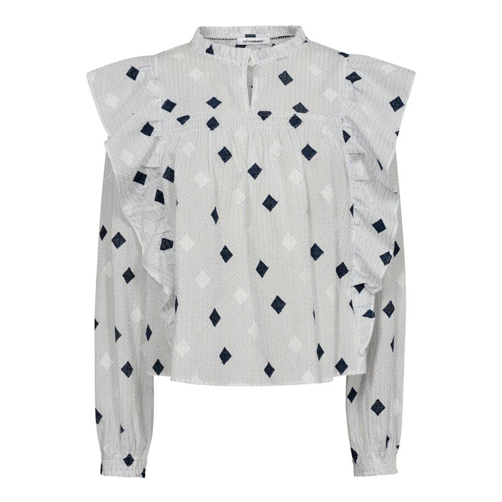 EstellaCC Frill Blouse-Bluser-Co'Couture-Aandahls