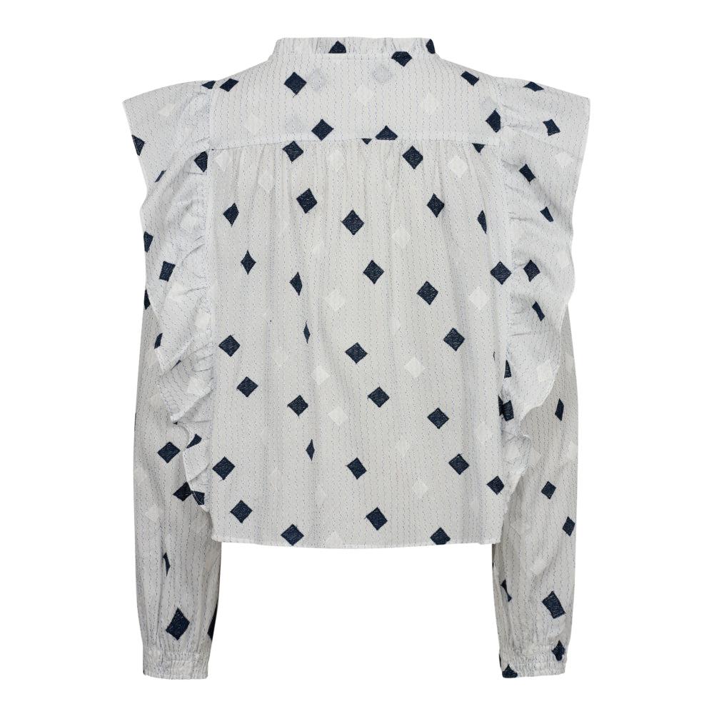EstellaCC Frill Blouse-Bluser-Co'Couture-Aandahls