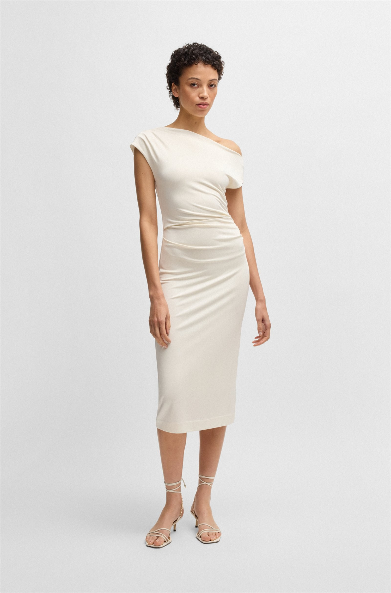 Etrimi midi dress-Kjole-Hugo Boss-Aandahls