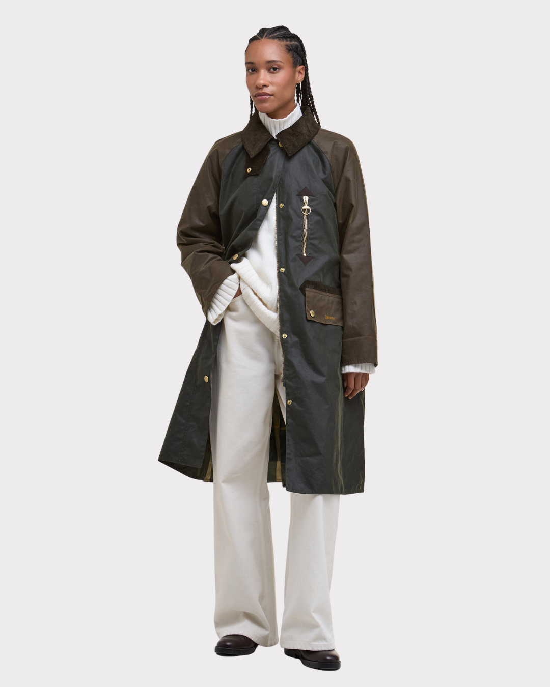Evette Wax Jacket-Ytterjakker-Barbour-Aandahls