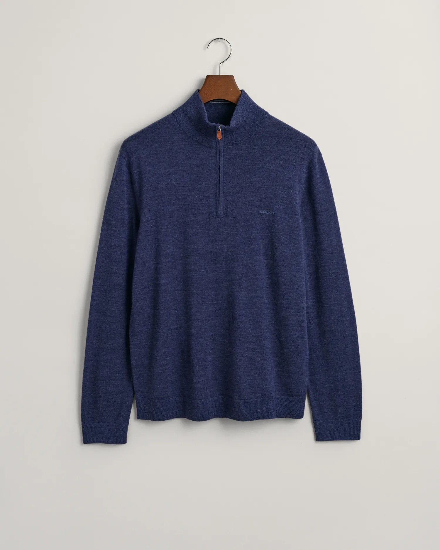 Extrafine merino wool half zip-Cardigan-Gant-Aandahls