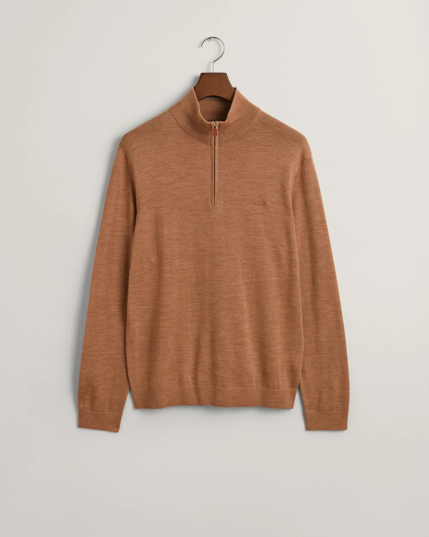 Extrafine merino wool half zip-Cardigan-Gant-Aandahls