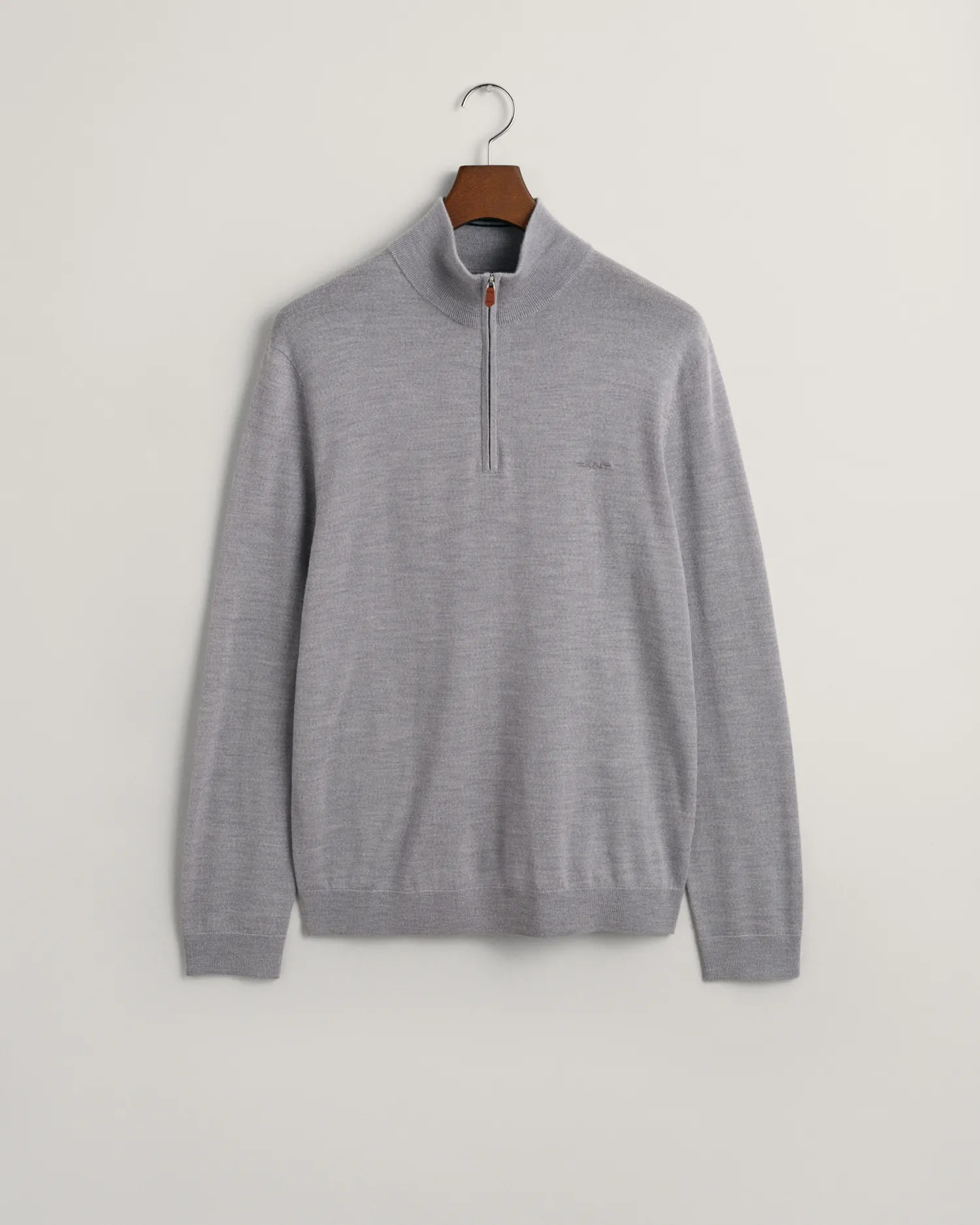 Extrafine merino wool half zip-Cardigan-Gant-Aandahls