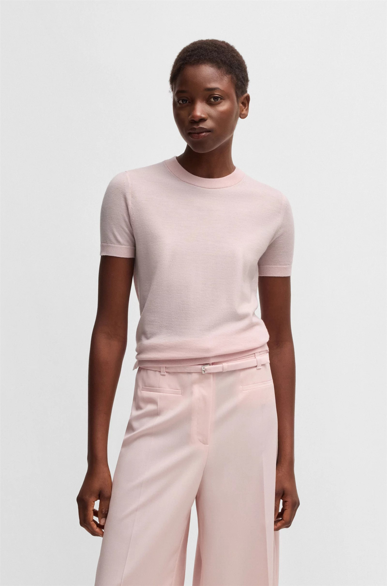 Falyssiasi Knit t-shirt-T-shirt-Hugo Boss-Aandahls