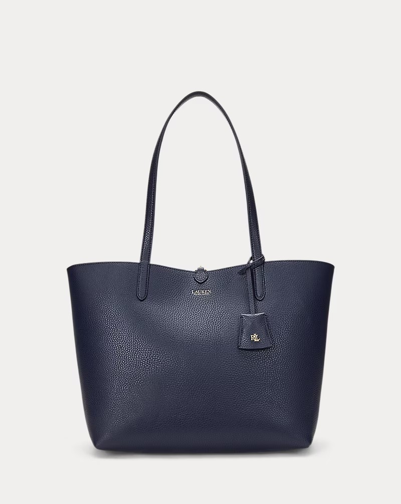 Faux-leather reversible bag-Veske-Ralph Lauren-Aandahls