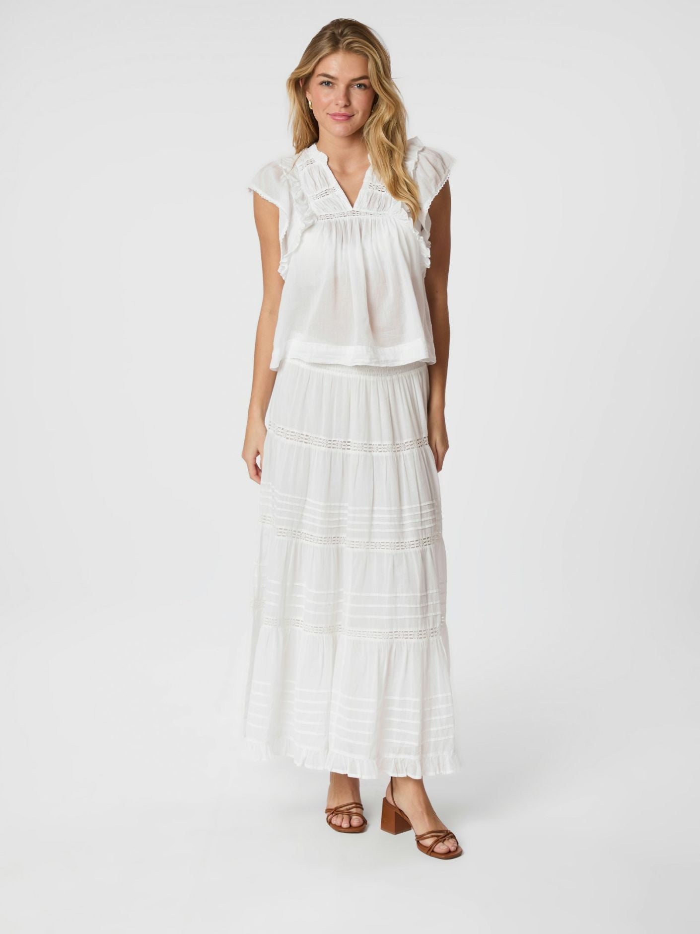 Felicia Voile Skirt-Topp-Neo Noir-Aandahls