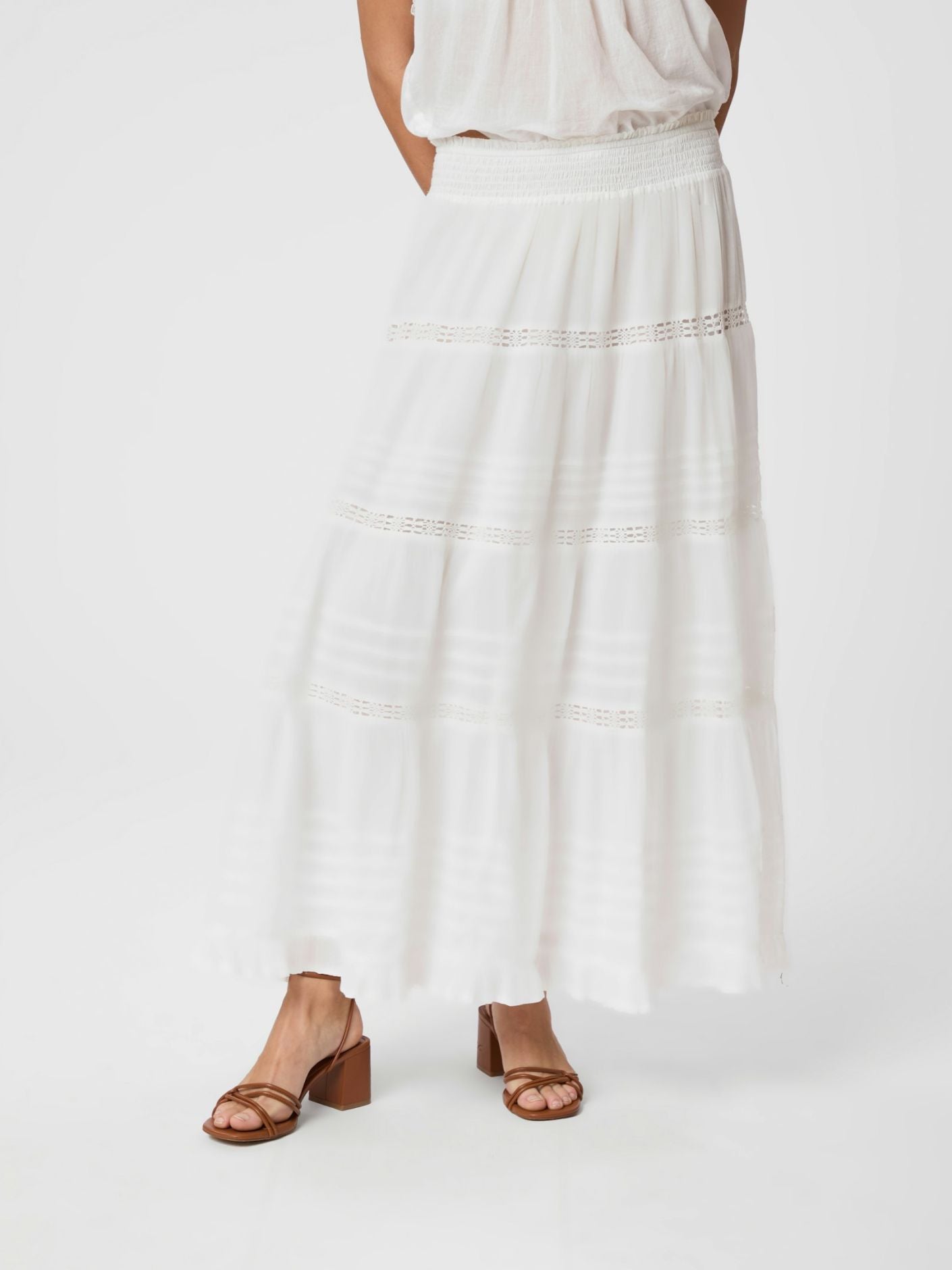 Felicia Voile Skirt-Topp-Neo Noir-Aandahls