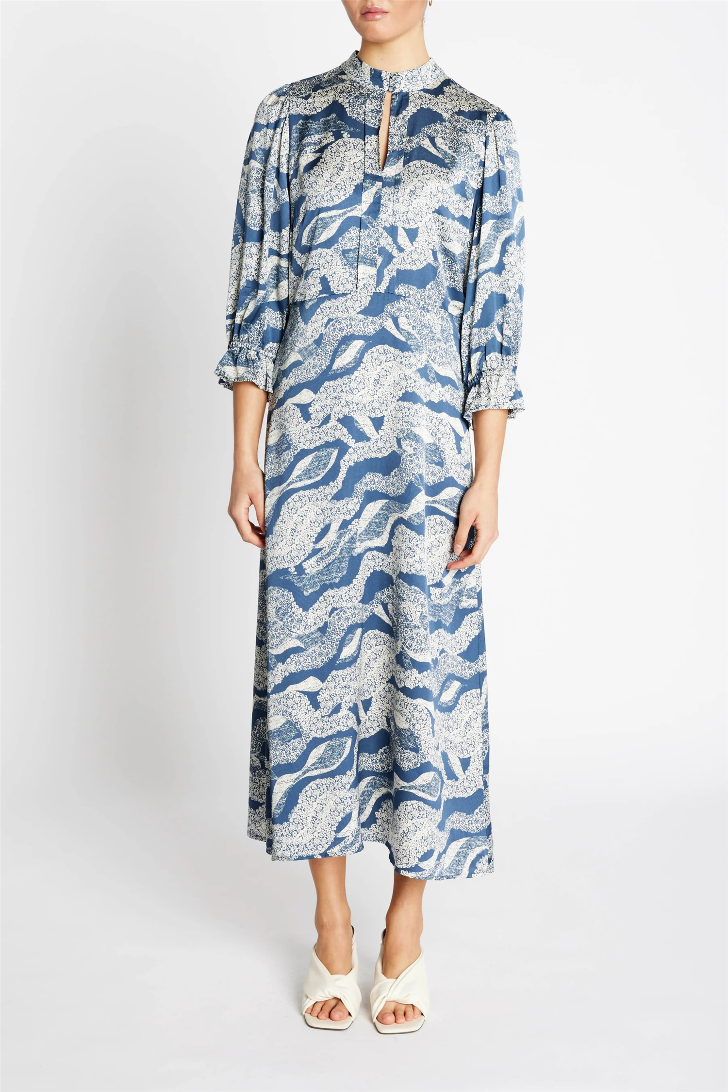 FloretBBClarenas dress-Kjole-BRUUNS BAZAAR-Aandahls