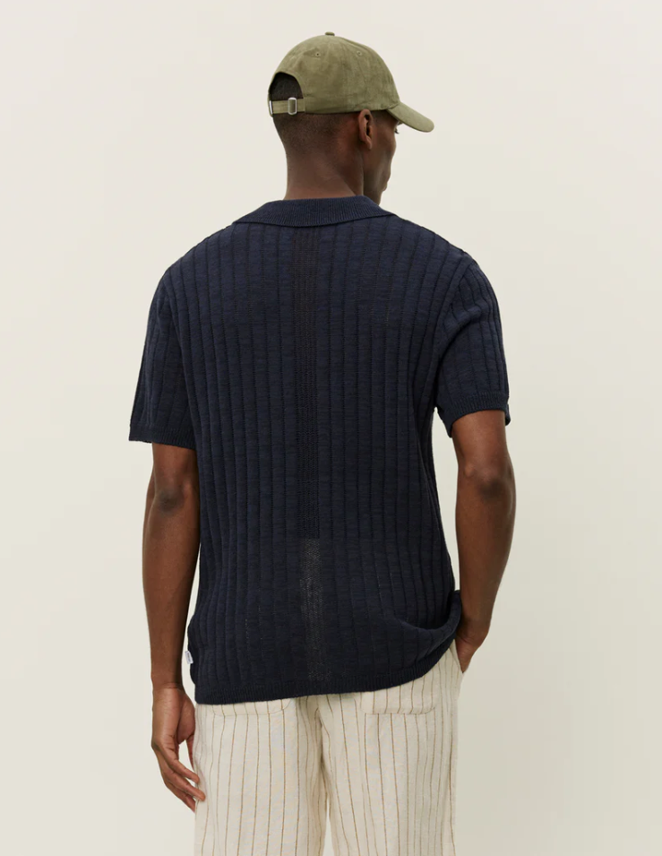 Floyd Linen Knitted SS Shirt-Skjorte-Les Deux-Aandahls