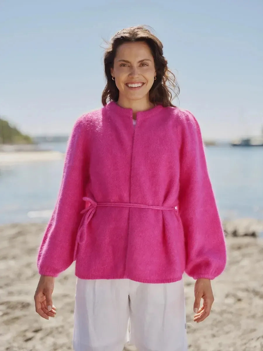 Fredrikke chunky cardigan-Cardigan-Ella&il-Aandahls