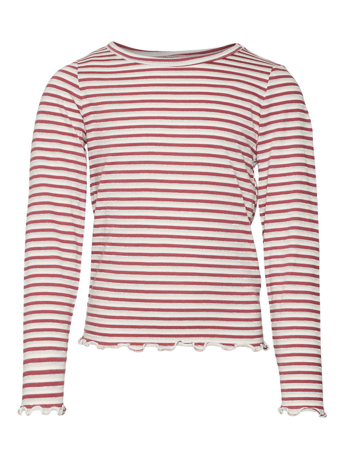 Glitter stripe francis topp-Topper-Vero Moda Girl-Aandahls