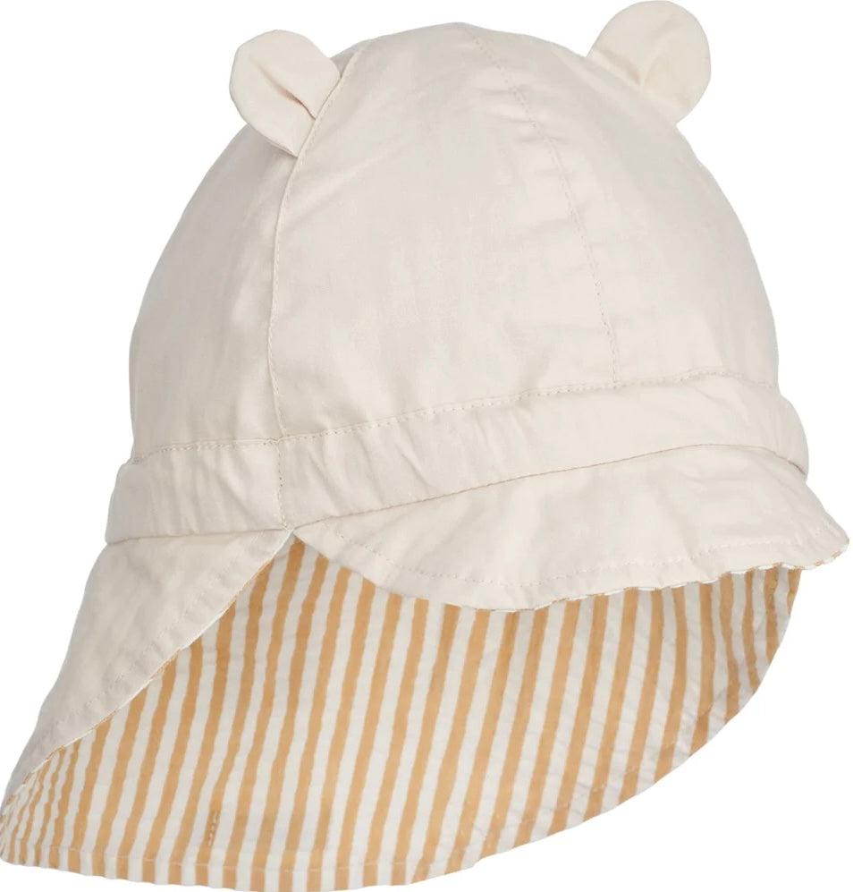 Gorm reversible sun hat w/ear-Hodeplagg-Liewood-Aandahls