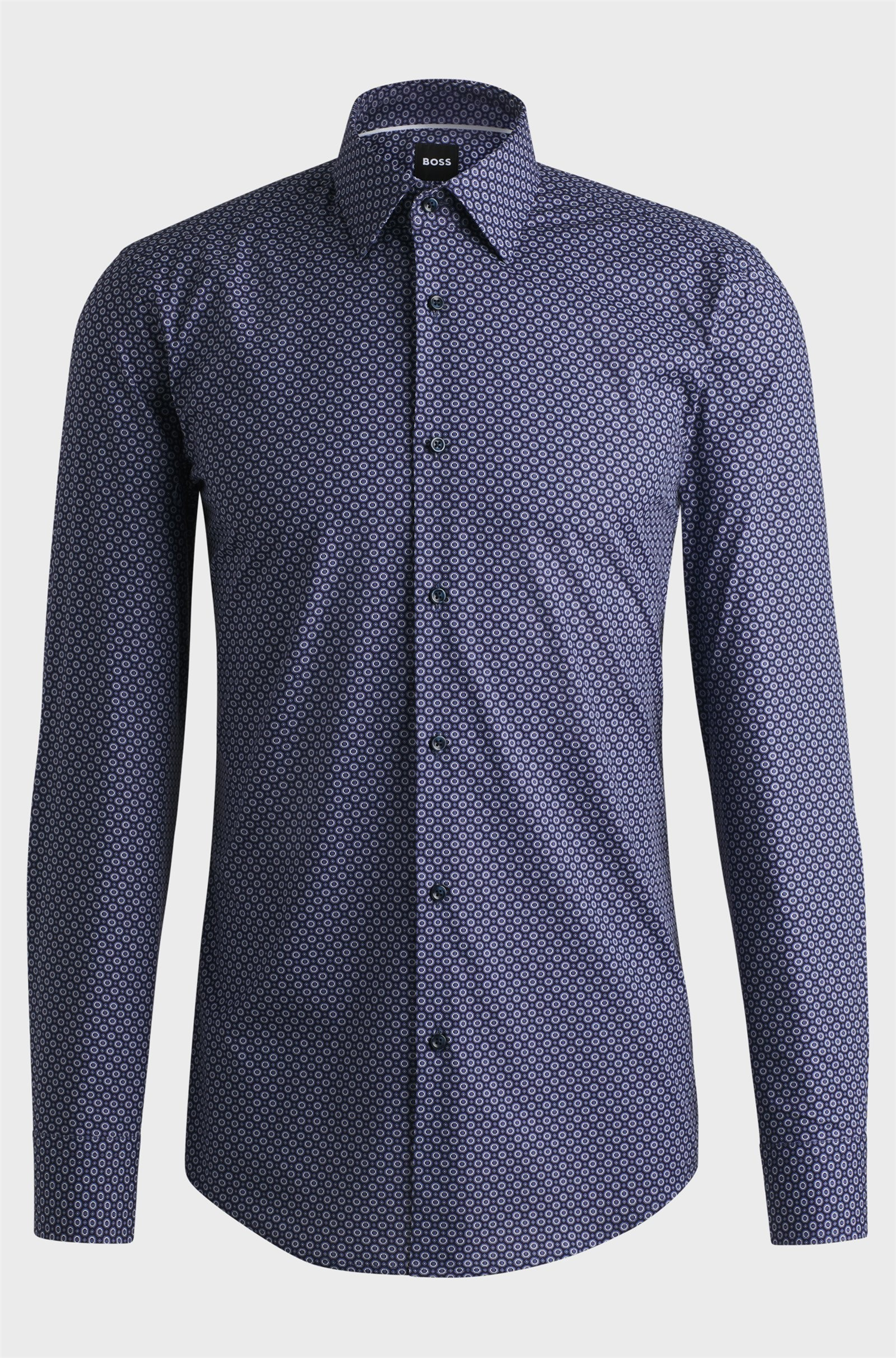 H-Hank Kent C1-Skjorte-Hugo Boss-Aandahls