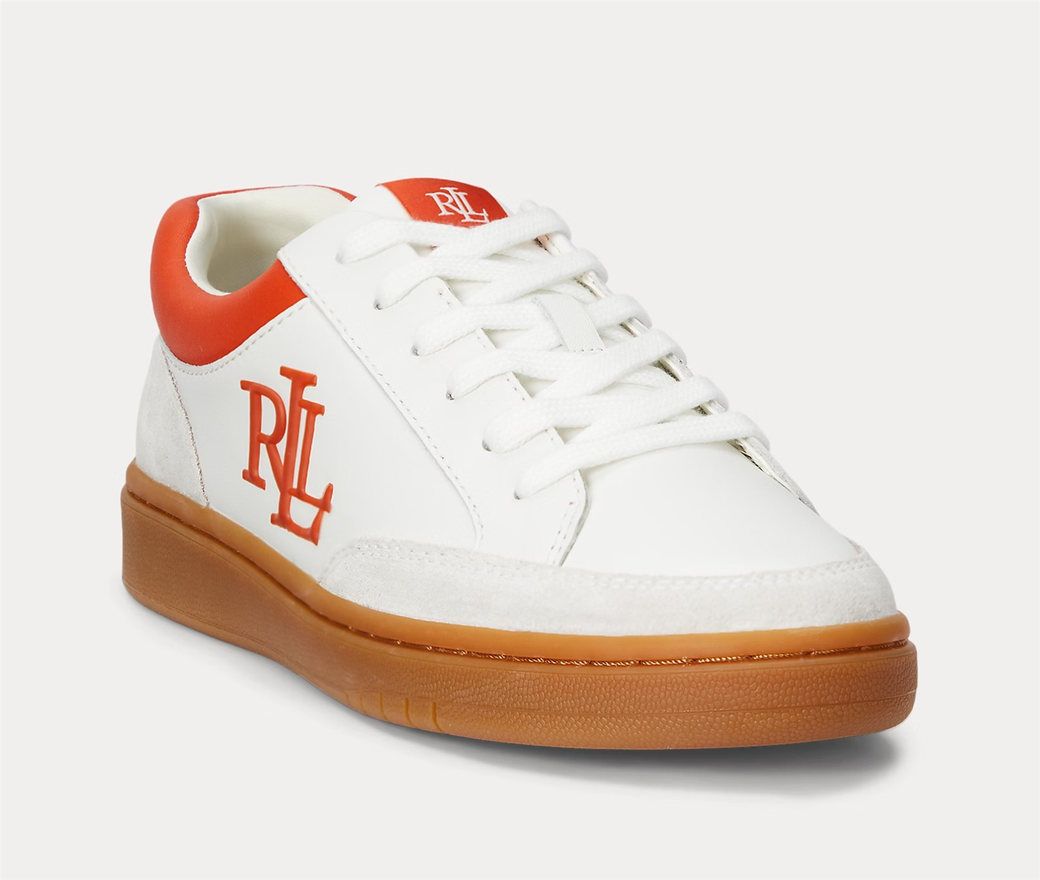 Hailey VI leather trainer-Sko-Ralph Lauren-Aandahls