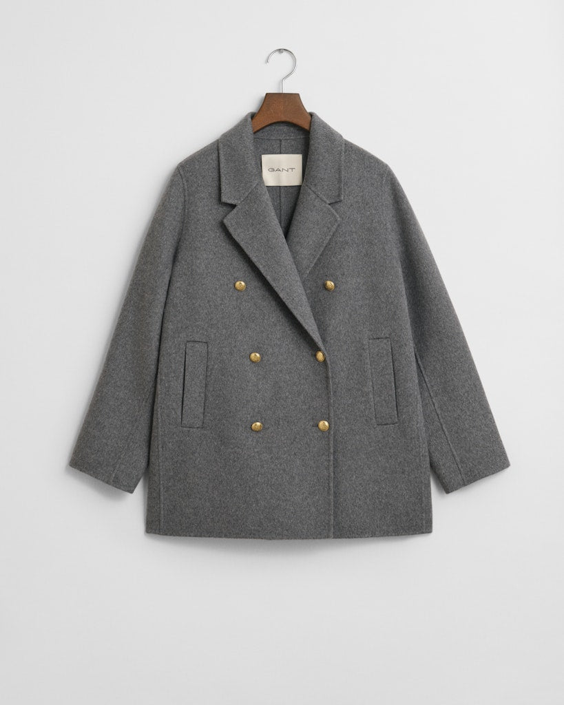 Handstitched Peacoat-Ytterjakker-Gant-Aandahls