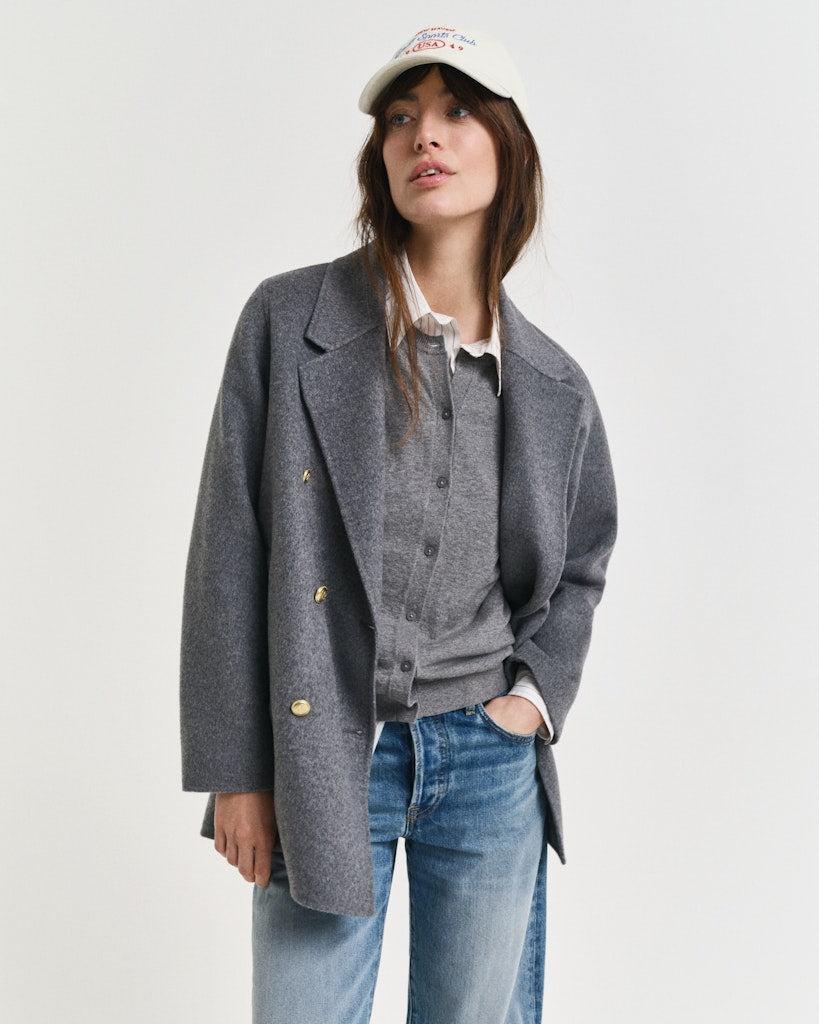 Handstitched Peacoat-Ytterjakker-Gant-Aandahls