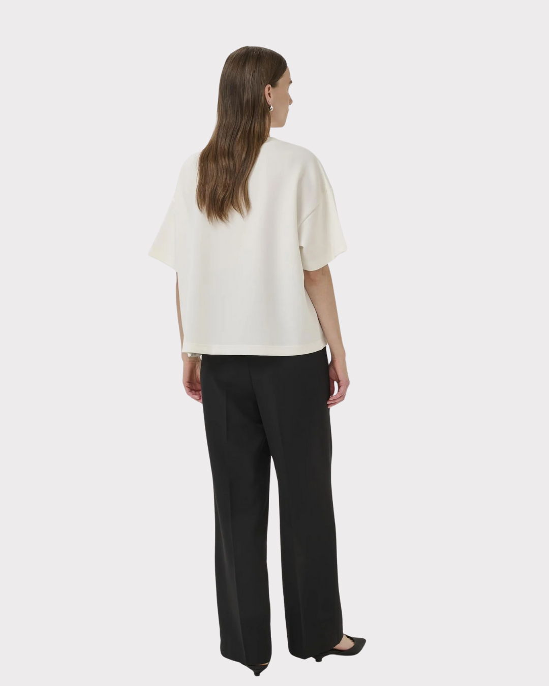 Hellemw Emb Boxy Tee-T-shirt-My Essential Wardrobe-Aandahls