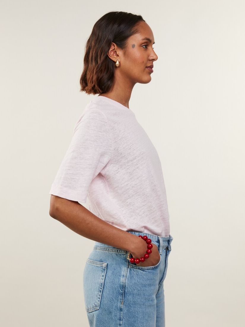 Helmi linen top-T-shirt-Stenstrøms-Aandahls