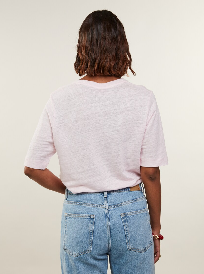 Helmi linen top-T-shirt-Stenstrøms-Aandahls