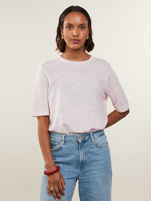 Helmi linen top-T-shirt-Stenstrøms-Aandahls