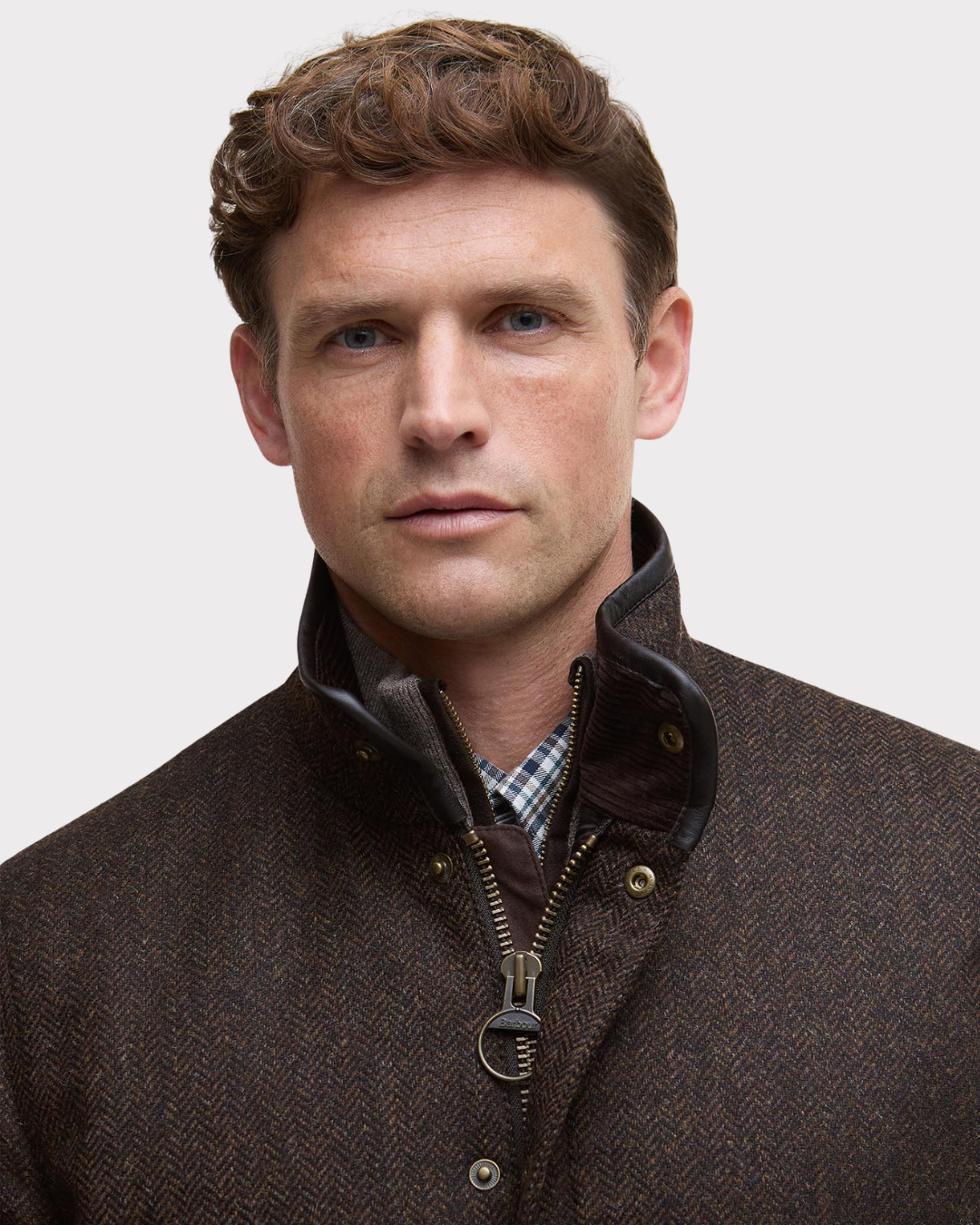 Hereford Tweed Wool Jacket-Yttertøy-Barbour-Aandahls