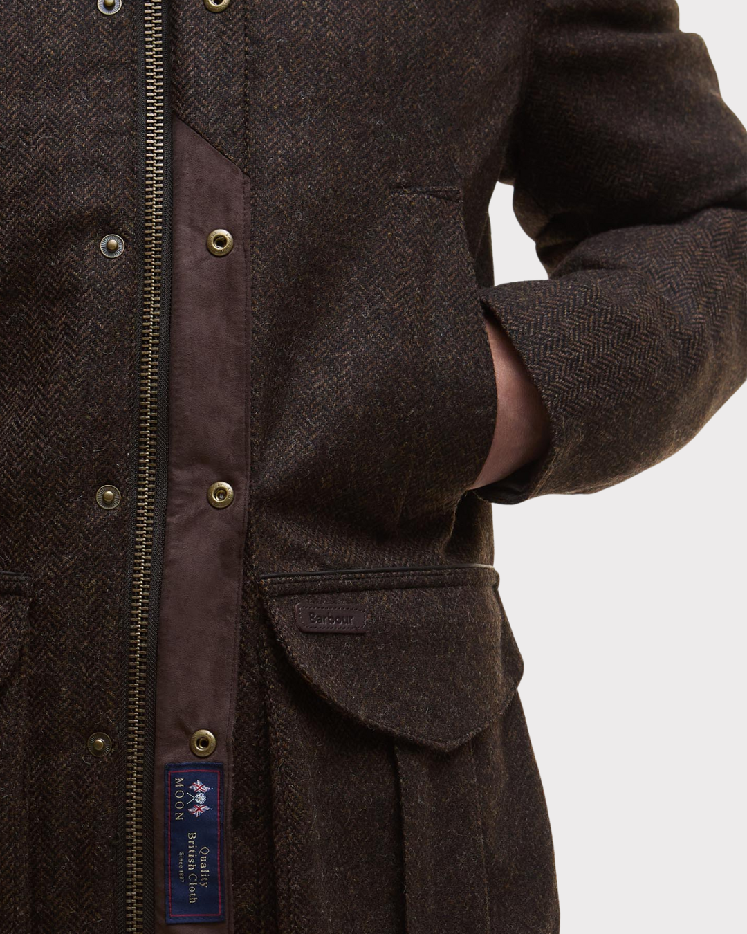 Hereford Tweed Wool Jacket-Yttertøy-Barbour-Aandahls
