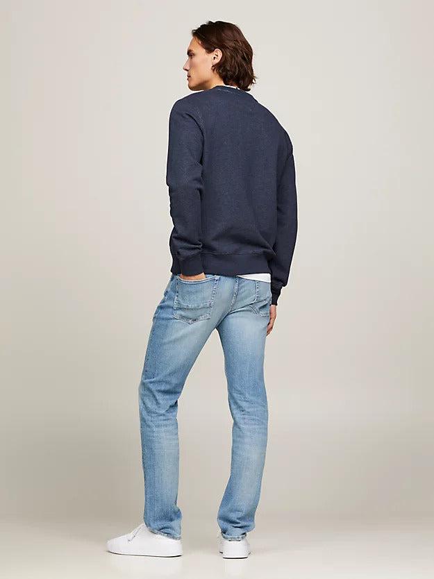 Hilfiger arched htr sweatshirt-Genser-Tommy Hilfiger-Aandahls