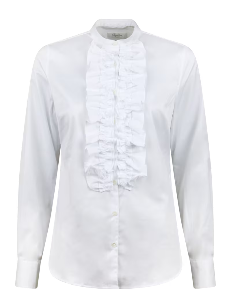 Hillary blouse front frill-Skjorte-Stenstrøms-Aandahls