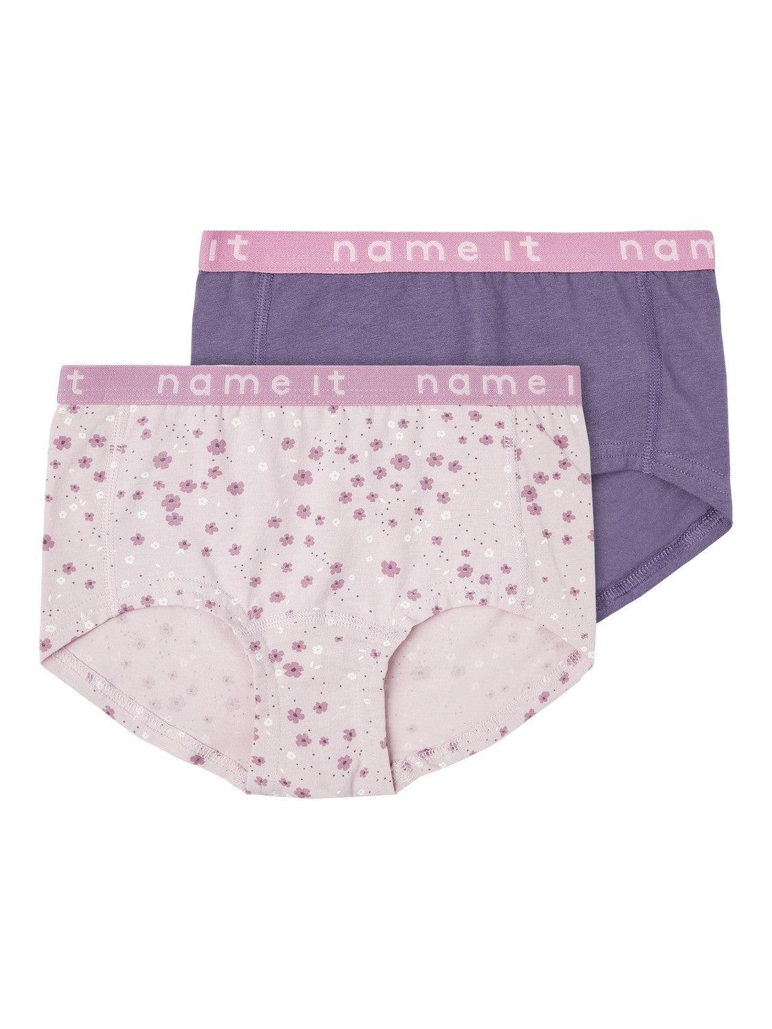 Hipster 2 p Winsome flower NOOS-Diverse undertøy-Name it-Aandahls
