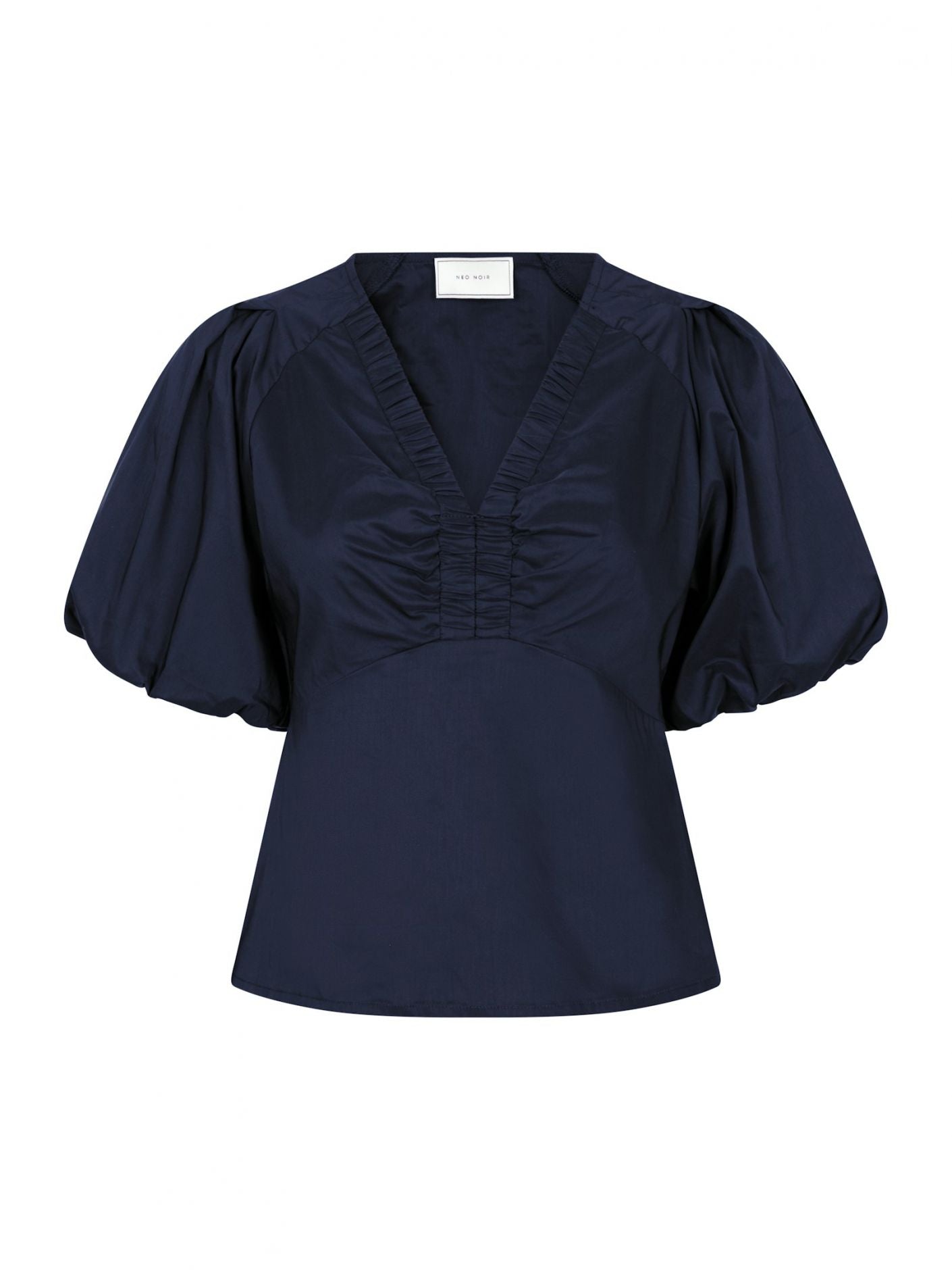 Irina poplin blouse-Bluser-Neo Noir-Aandahls