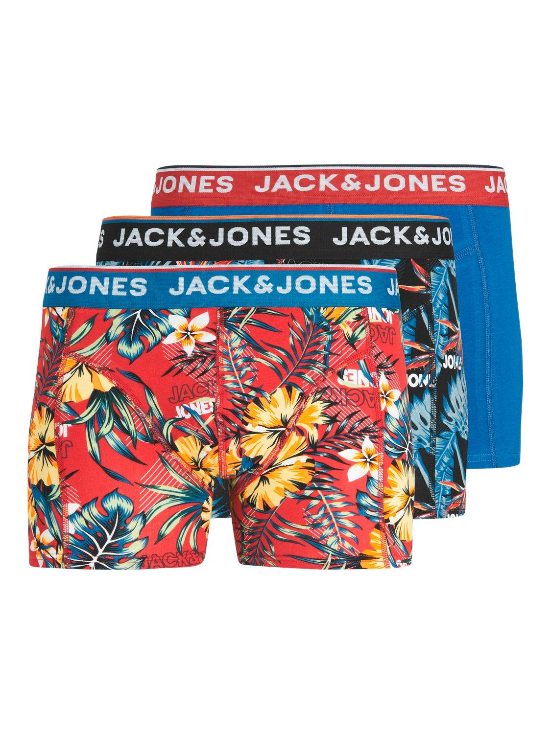 Jacazores trunks 3 pack Noos jnr-Undertøy-Jack & Jones-Aandahls