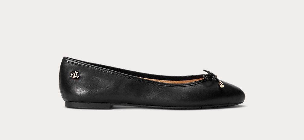 Jayna Leather flat-Sko-Ralph Lauren-Aandahls