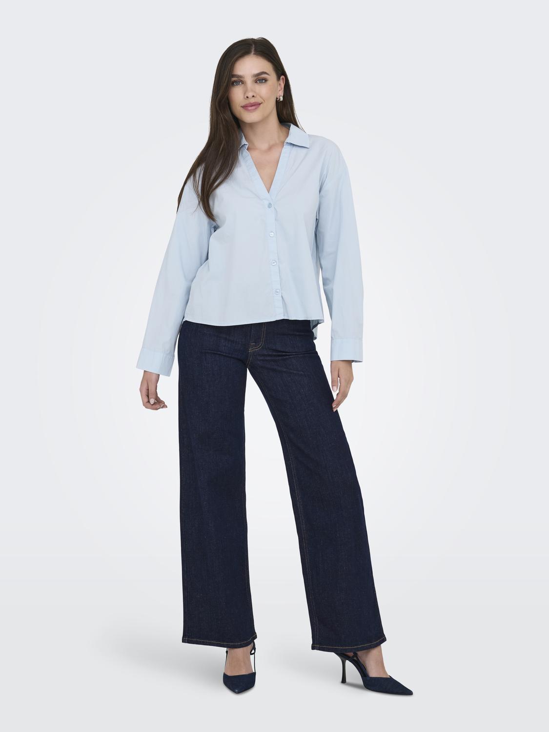 Jdyfelina-Fina Hw Wide Rinse Jnsdnm Noos-Jeans-JdY-Aandahls