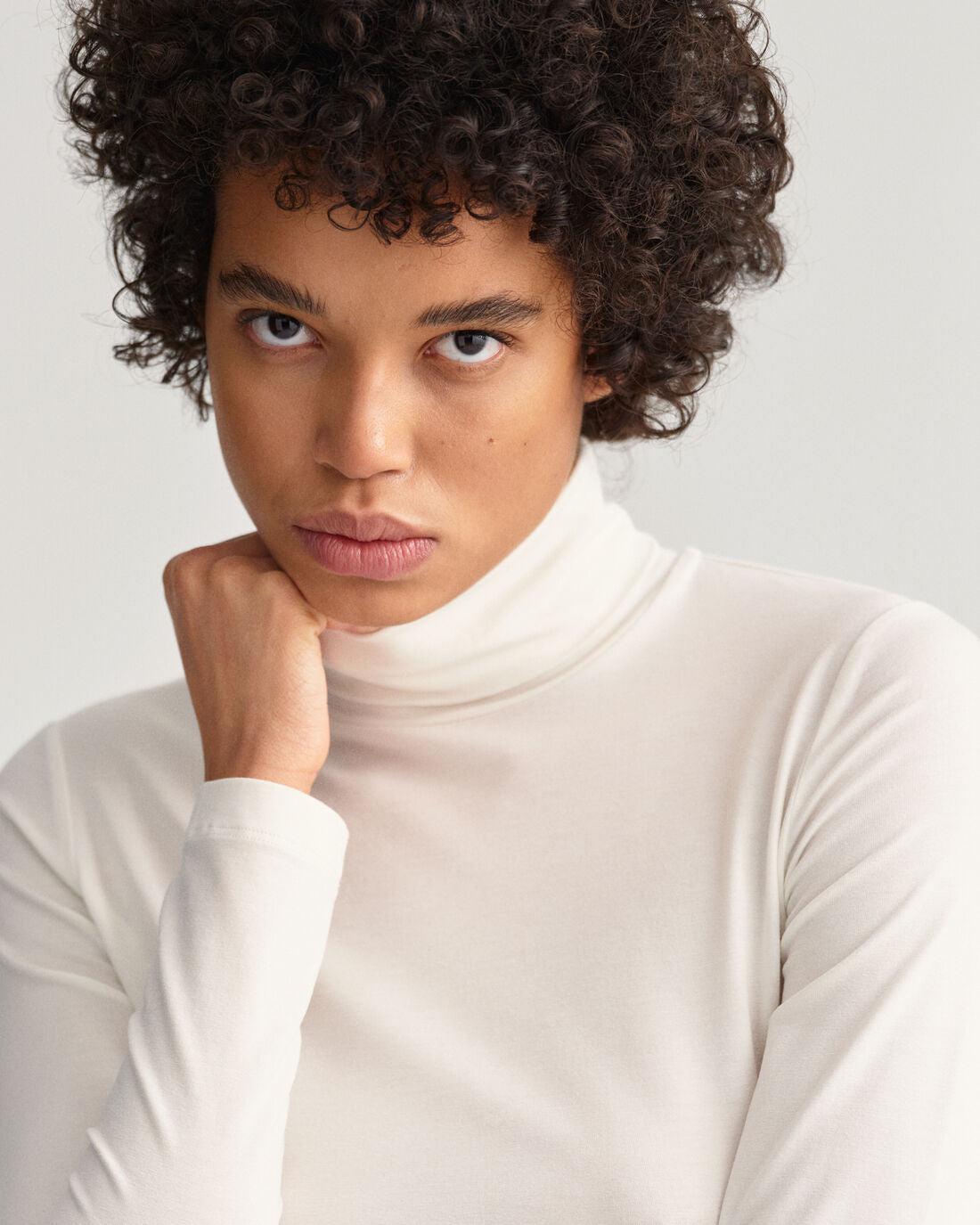 Jersey ls turtleneck-Genser-Gant-Aandahls