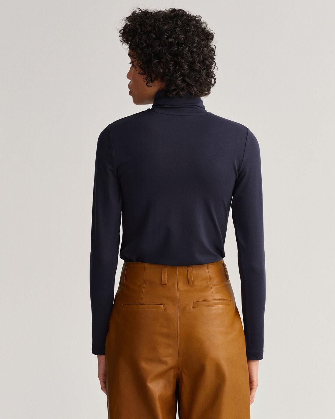 Jersey ls turtleneck-Genser-Gant-Aandahls