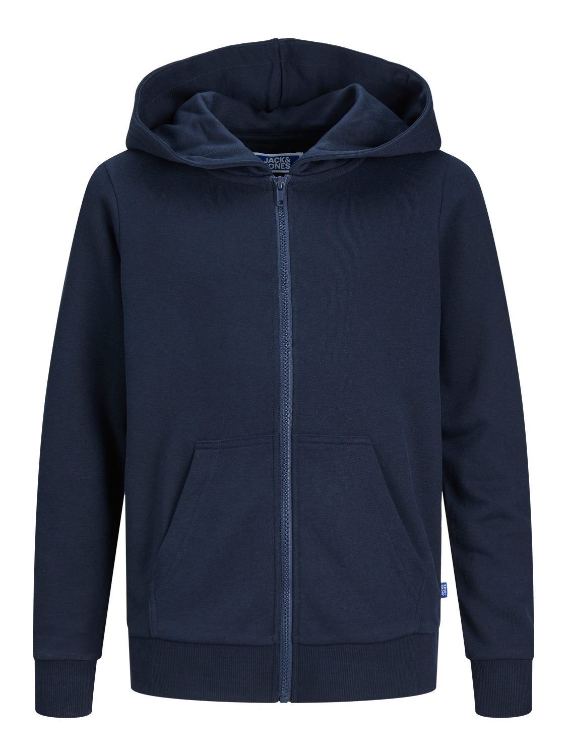Jjebradley sweat zip hood noos jnr-Sweat-Jack & Jones-Aandahls