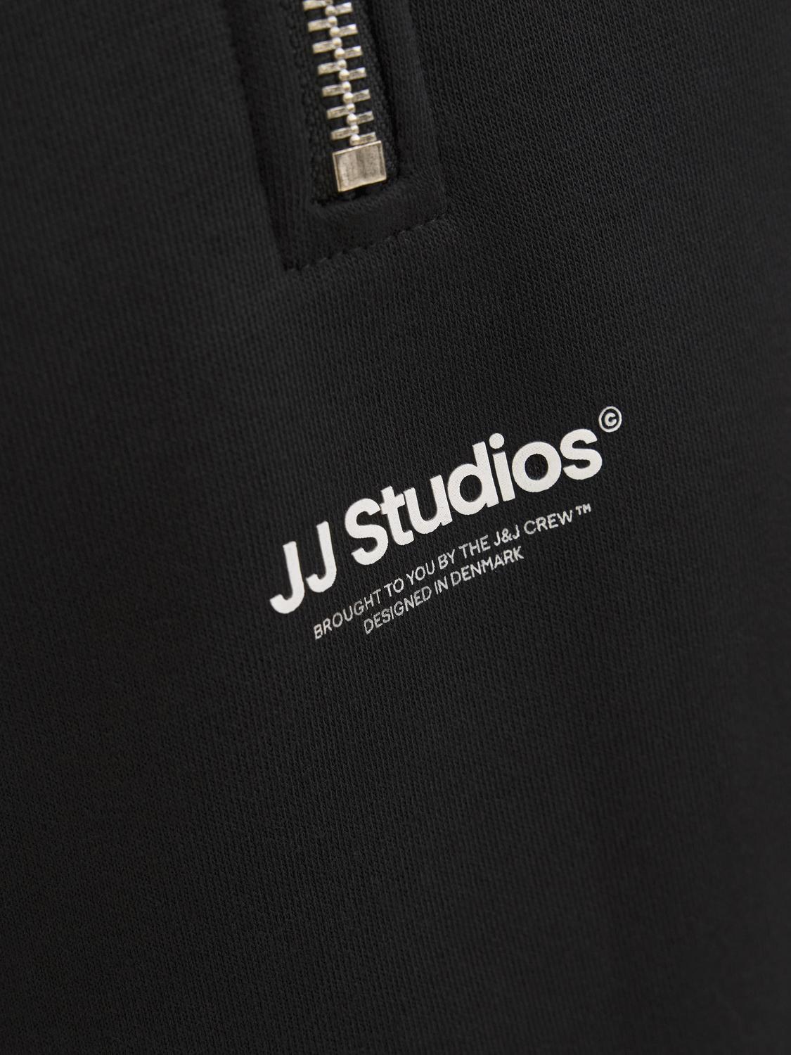 Jjesoho Sweat Quarter Zip Hn Noos Jnr-Genser-JACK&JONES JUNIOR-Aandahls