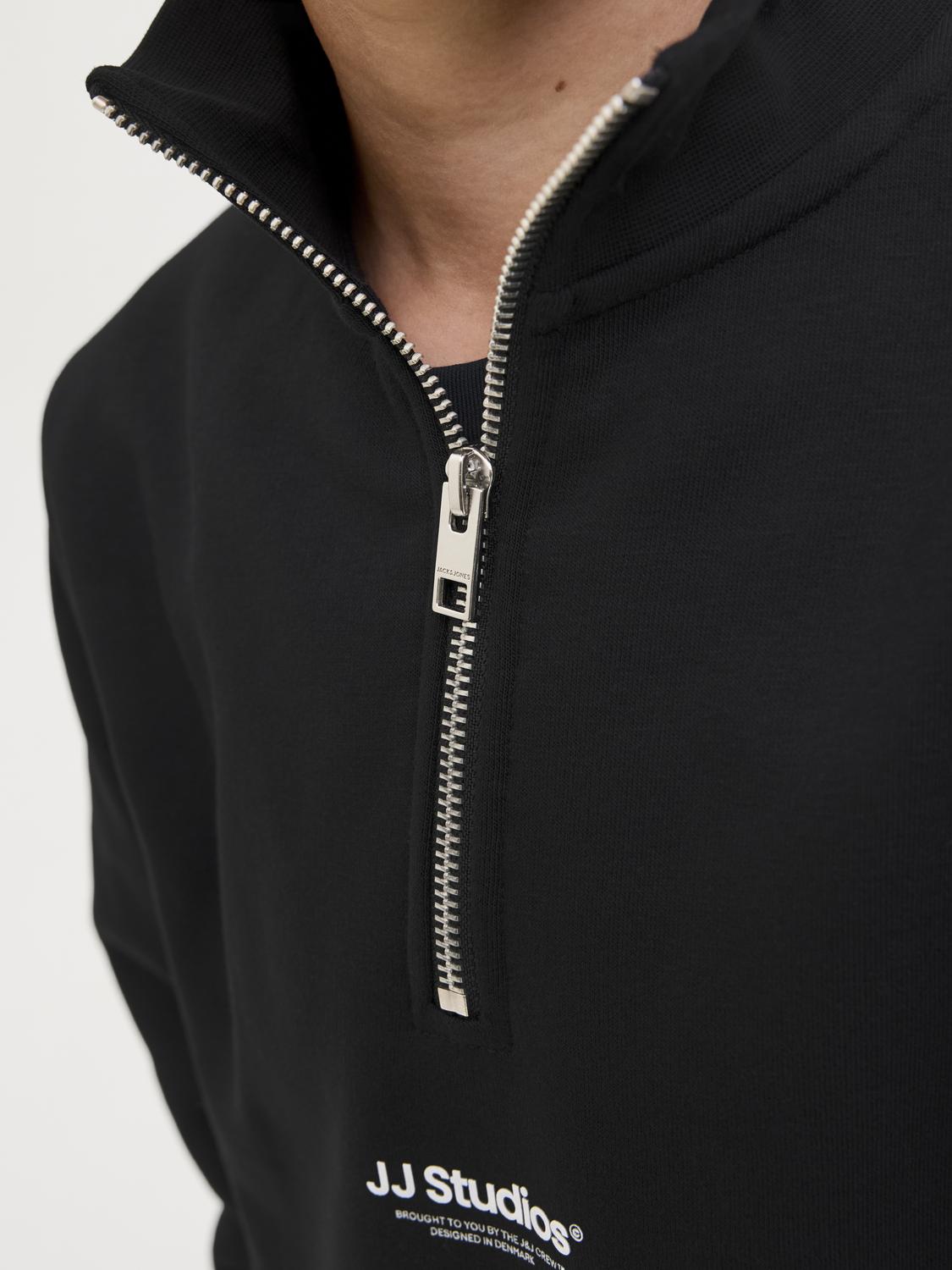 Jjesoho Sweat Quarter Zip Hn Noos Jnr-Genser-JACK&JONES JUNIOR-Aandahls